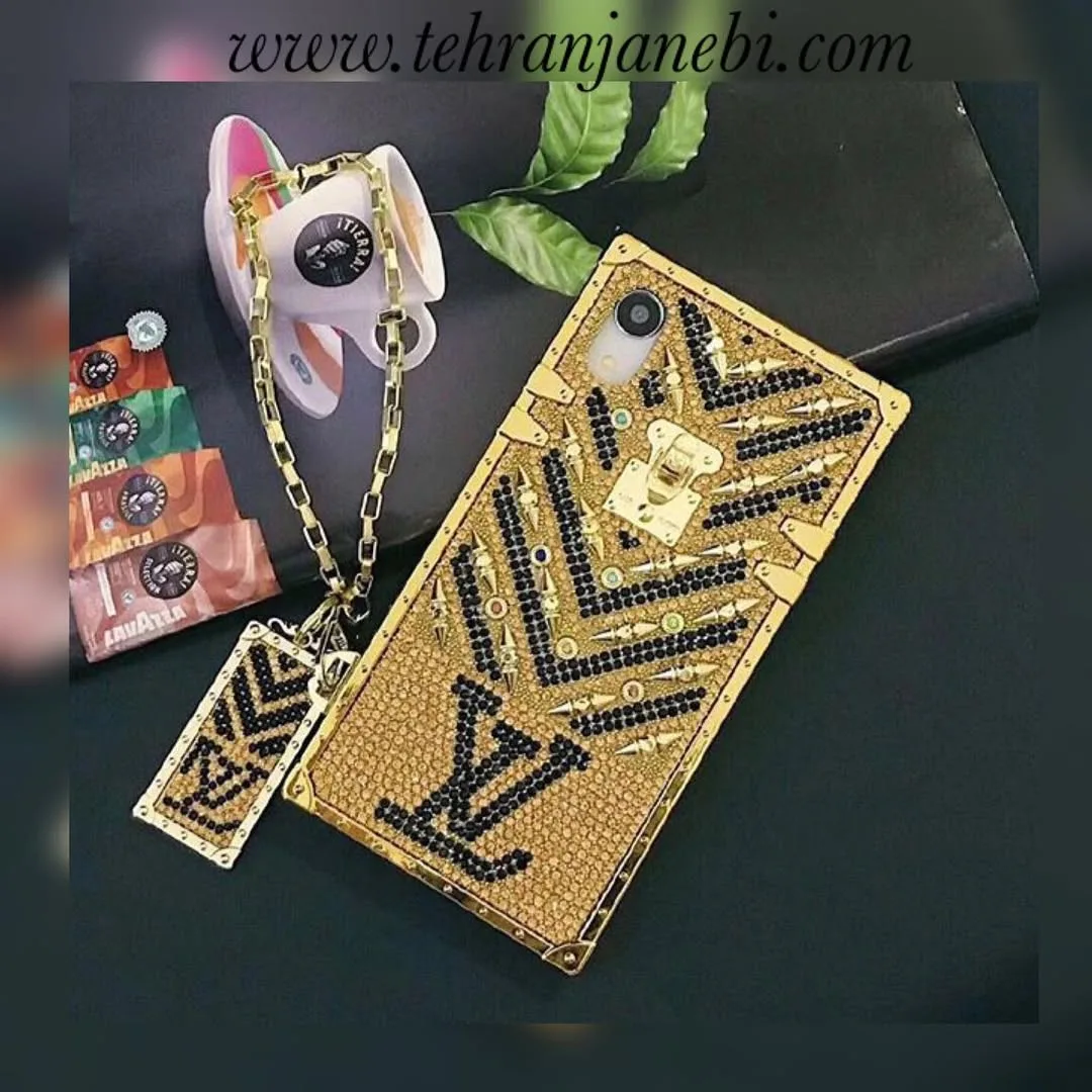 قاب گوشی نگین‌دار آیفون