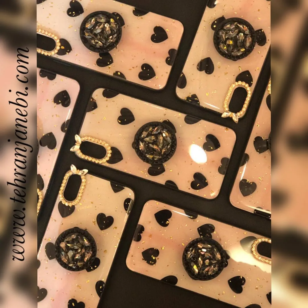 قاب گوشی ماربل قلب پاپ‌سوکت‌دار