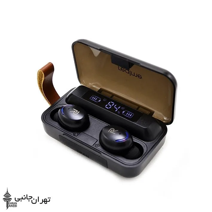 ایرپاد بلوتوثی TWS realme، رنگ مشکی، جنس پلاستیک، توییاینایر