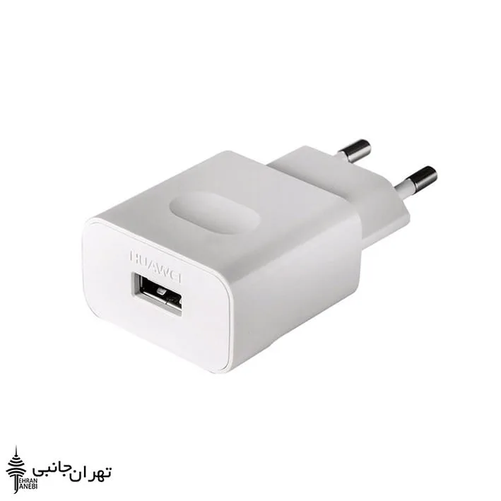 کلگی شارژر هواوی ۲ آمپر، رنگ سفید، جنس پلاستیک، تک پورت USB