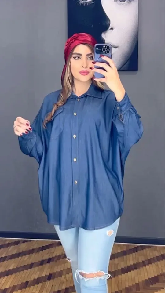 مانتو تنسل پانچ قوارهدار