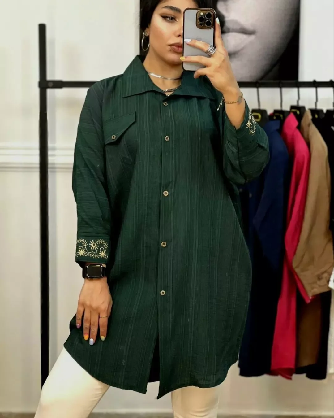 پانچ مچ گلدوزی