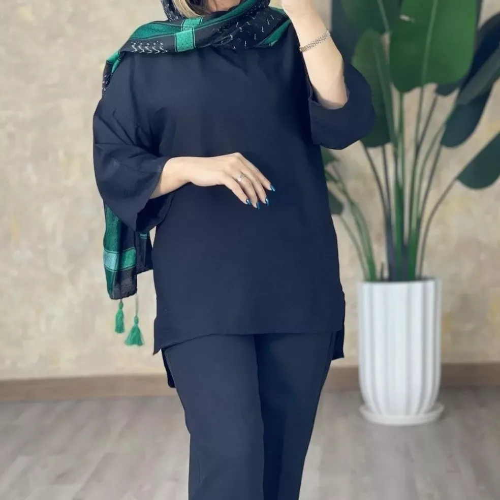 شومیز پیراهنی مشکی