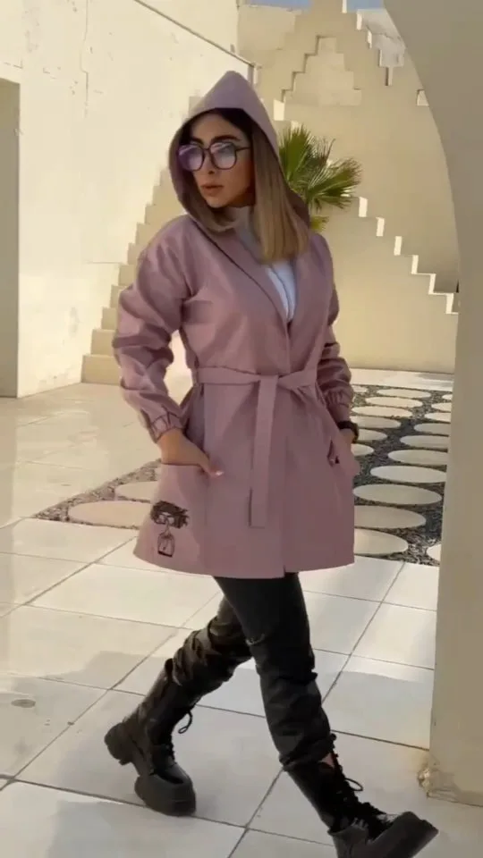 بارونی اسپرت کلاهدار پاییزه