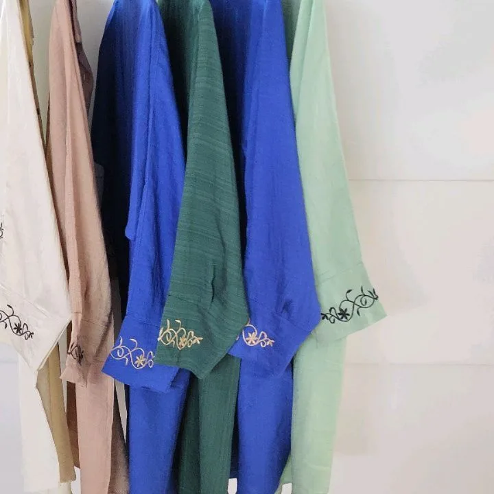 مانتو بابوس مچ گلدوزی