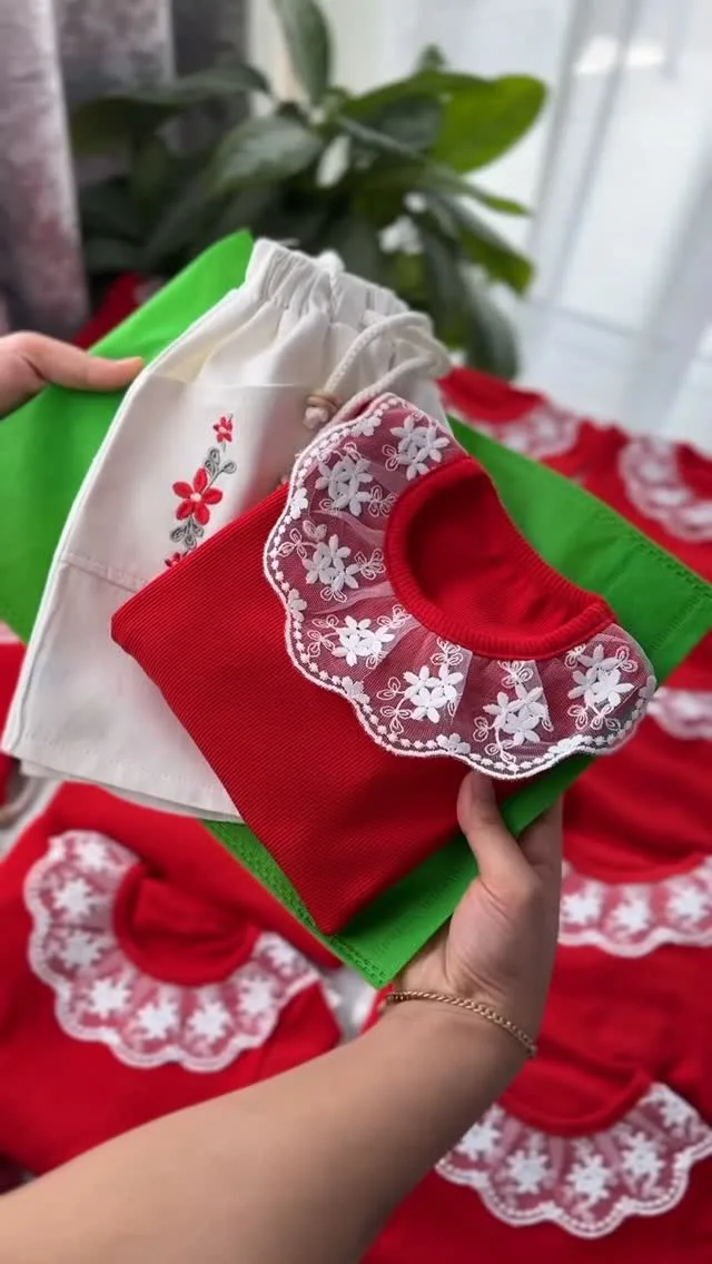 لباس یلدایی دخترانه