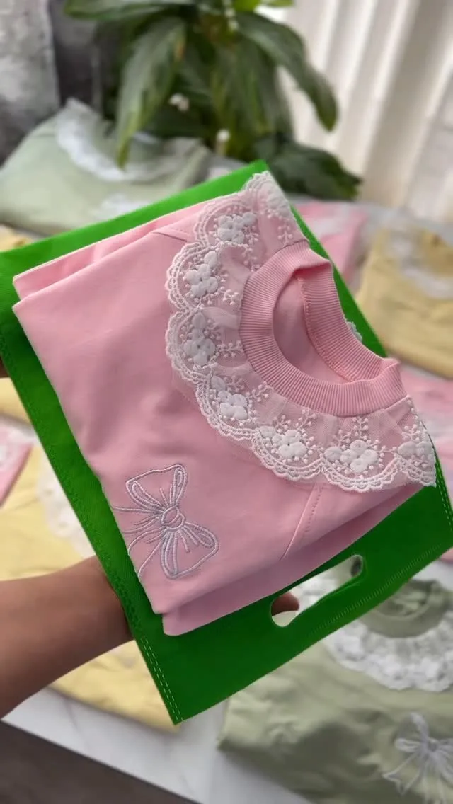ست دورس و جوراب شلواری دخترانه