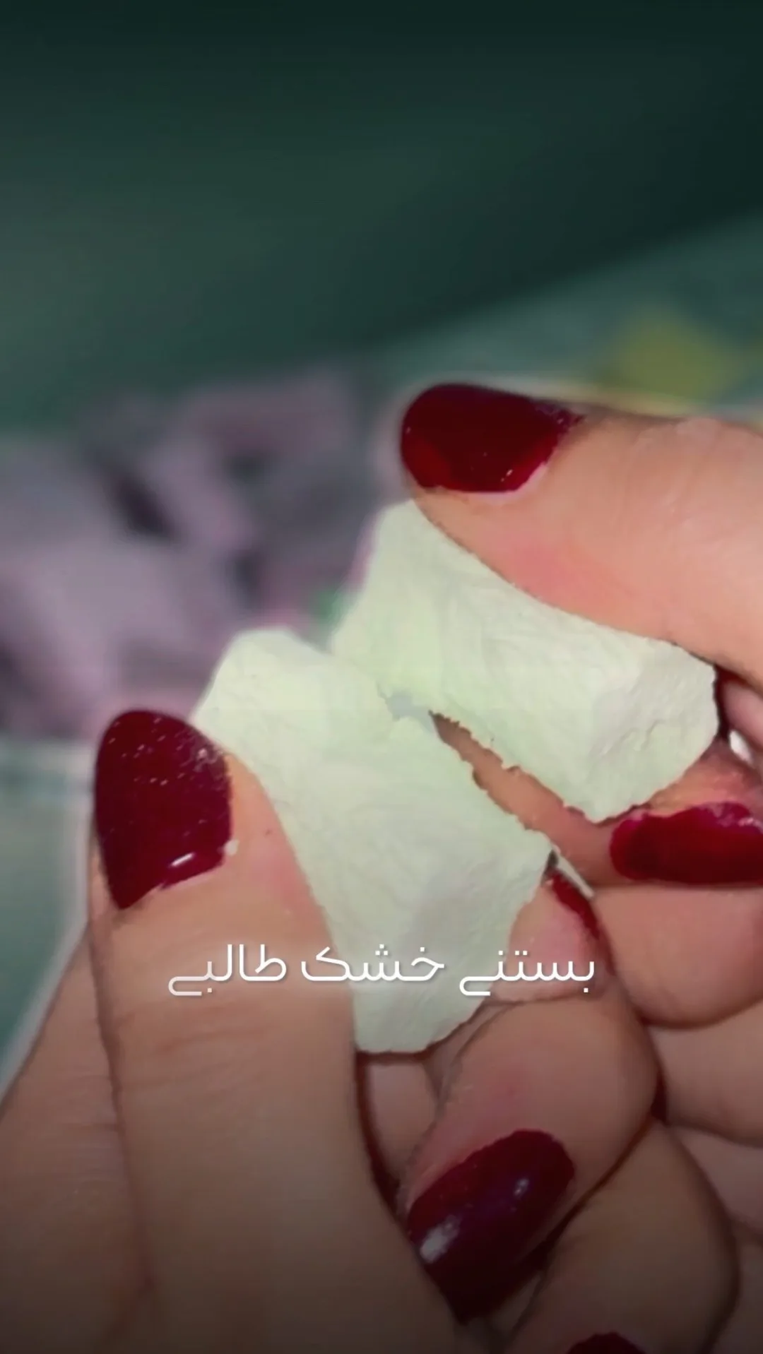 بستنی خشک زربار، رنگ سفید، استوانه‌ای
