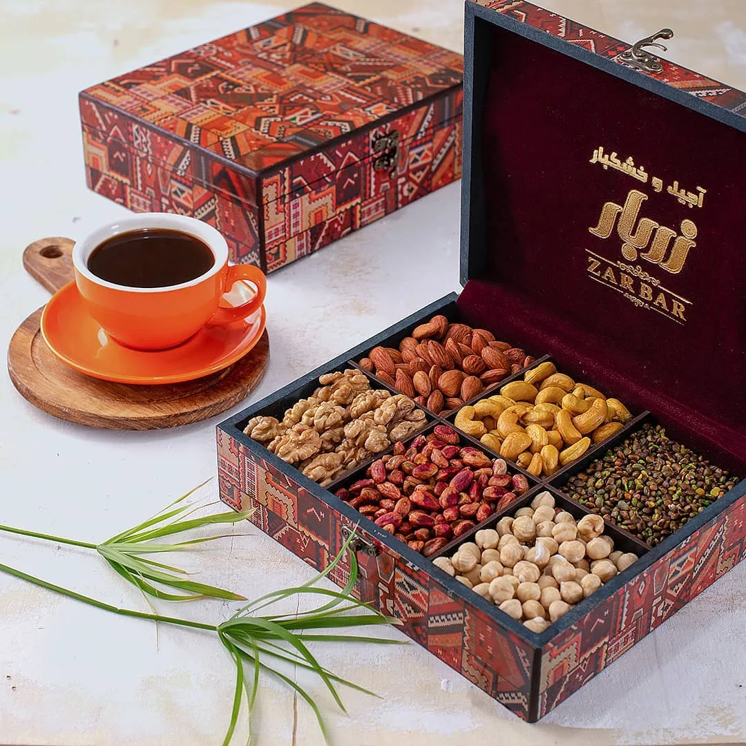 جعبه کادویی پریزاد زربار