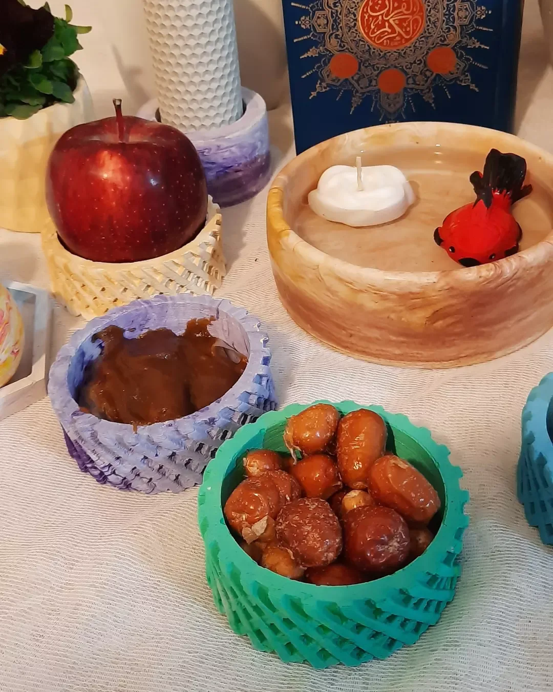 هفت‌سین مشبک قابل سفارش با رنگ دلخواه — عکس ۲