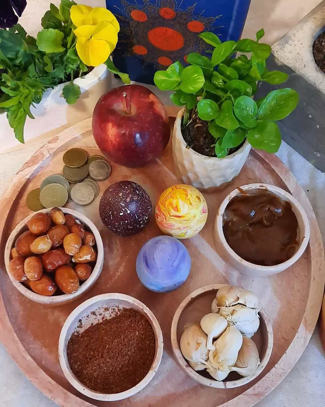 هفت‌سین سیمانی جذاب (طرح دوم) — عکس ۳