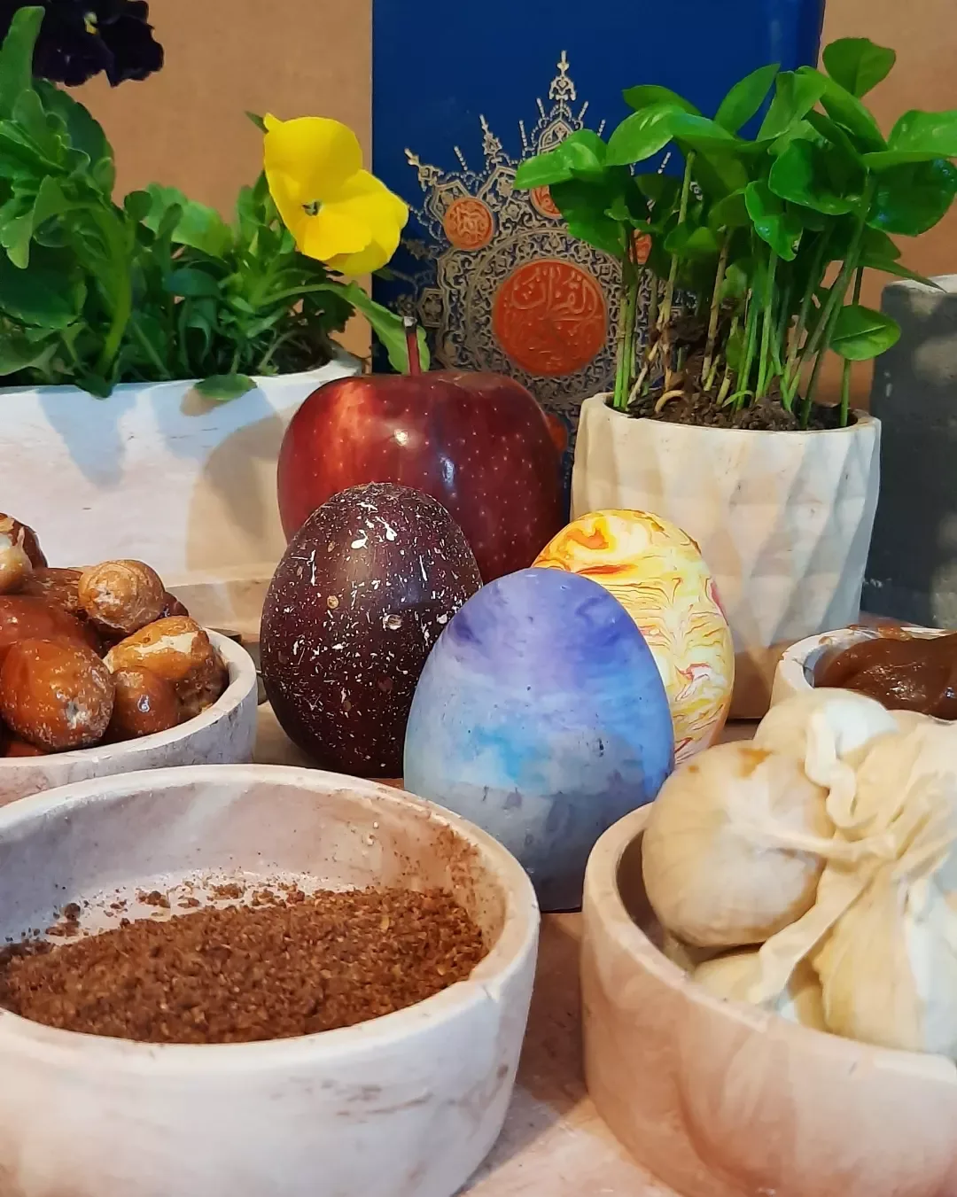 هفت‌سین سیمانی جذاب (طرح دوم) — عکس ۴