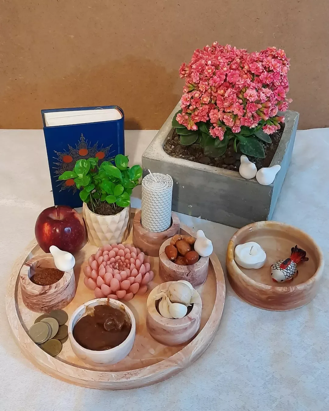 هفت‌سین سیمانی جذاب (طرح اول) زیما