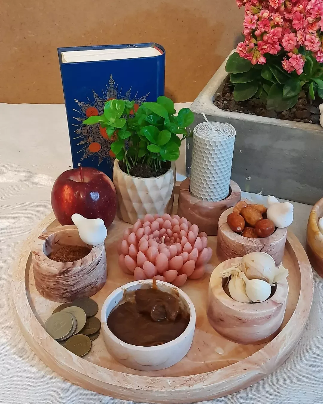هفت‌سین سیمانی جذاب (طرح اول) — عکس ۲