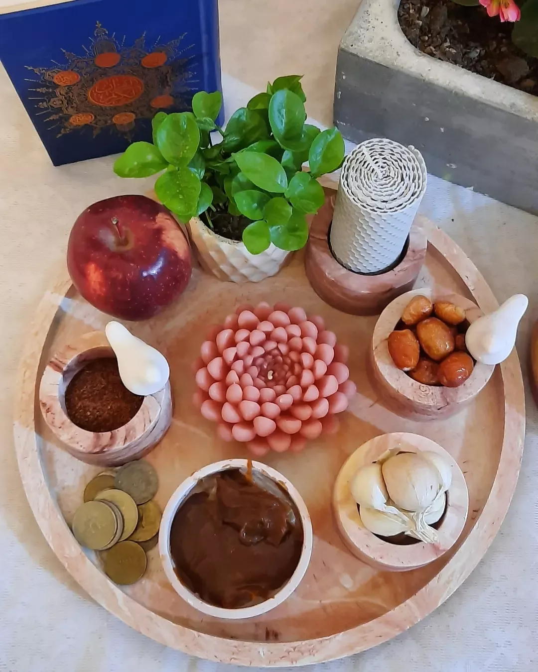 هفت‌سین سیمانی جذاب (طرح اول) — عکس ۳